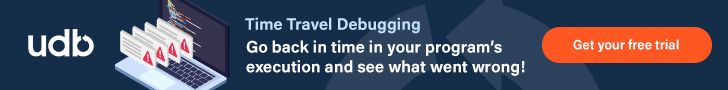 Find out more about UDB Time Travel Debugger for C/C++ on Linux